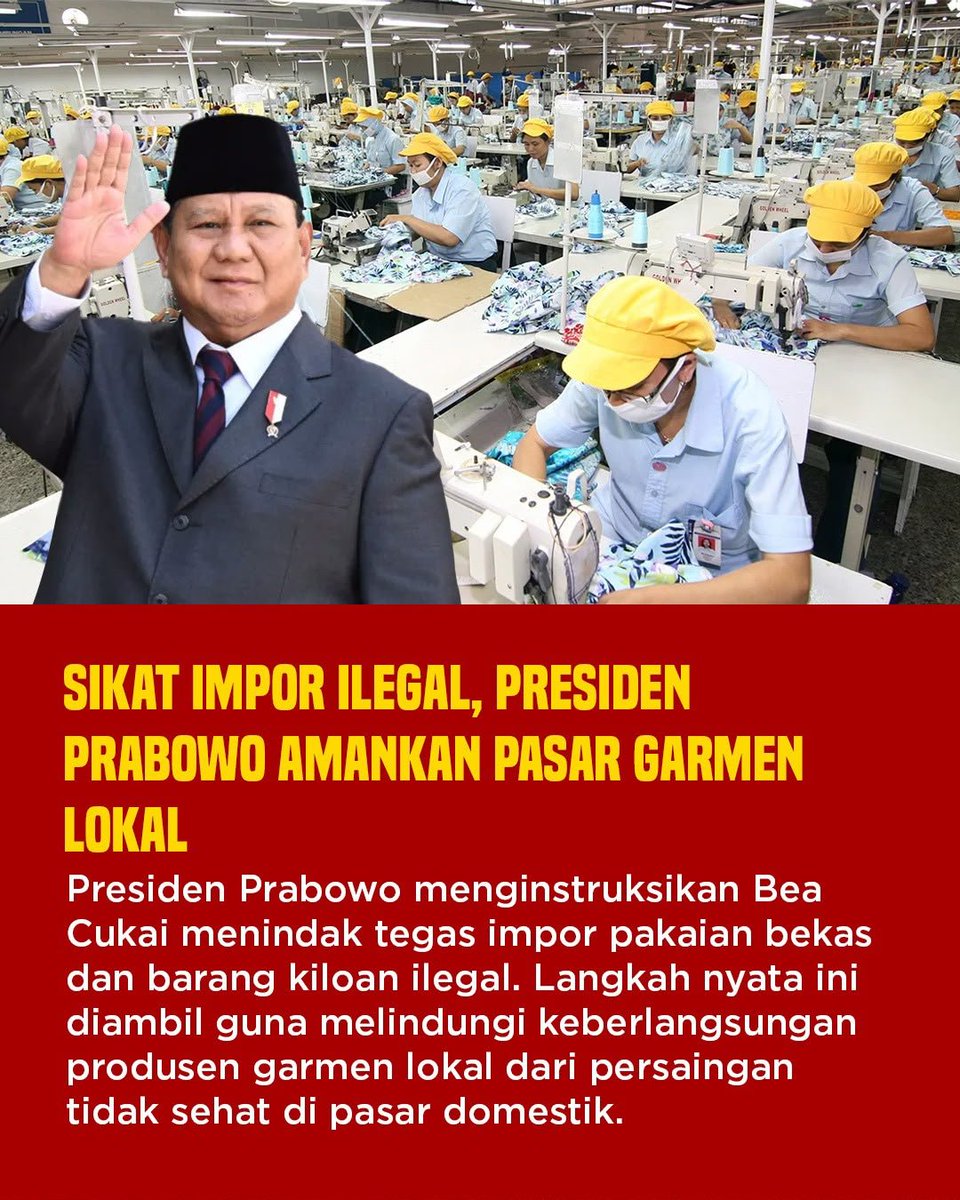 gudsla20's tweet photo. saatnya kita upgrade gaess dengan #BanggaBuatanIndonesia agar impor ilegal gak berlalu lalang lho di dunia dagang kita 👍 yuk Lindungi Pekerja Tekstil https://t.co/u7PnaRkuZo