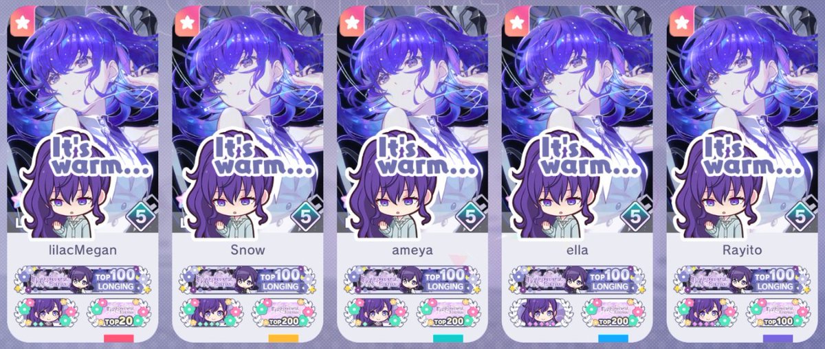 lilacmegan_'s tweet photo. long overdue t100 longing photoshoot with my wonderful corunners ❄️💜

running with you all was such a blast and it made the chapter so much less stressful!! 

hugest otsus on t18, t33, t56, and t10 respectively im so proud of all of us <3 thank you for running with me :] https://t.co/PPLbqnmU21