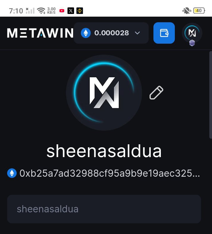 ak1m00x's tweet photo. @SamuelXeus @MetaWin Active followers &amp; active player 😊 MetaWin  is only casino crypto that I trust. That why I got lucky winning playing, hoping to bless me a rewards for always active and showing up. Thank you! 

Metawin: sheenasaldua https://t.co/hmJy0ooA1a