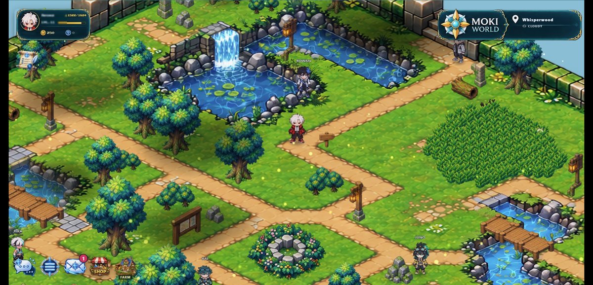 MokiWorlds's tweet photo. ☁️ Cloudy days hit different in Moki World. 🌿

The skies may be gray, but the adventure never stops. A calm, cozy atmosphere takes over the world as the clouds roll in. 🌥️🐾

Just another beautiful day in Moki World. 💙

#MokiWorld #Web3 https://t.co/wmZL35jGOL
