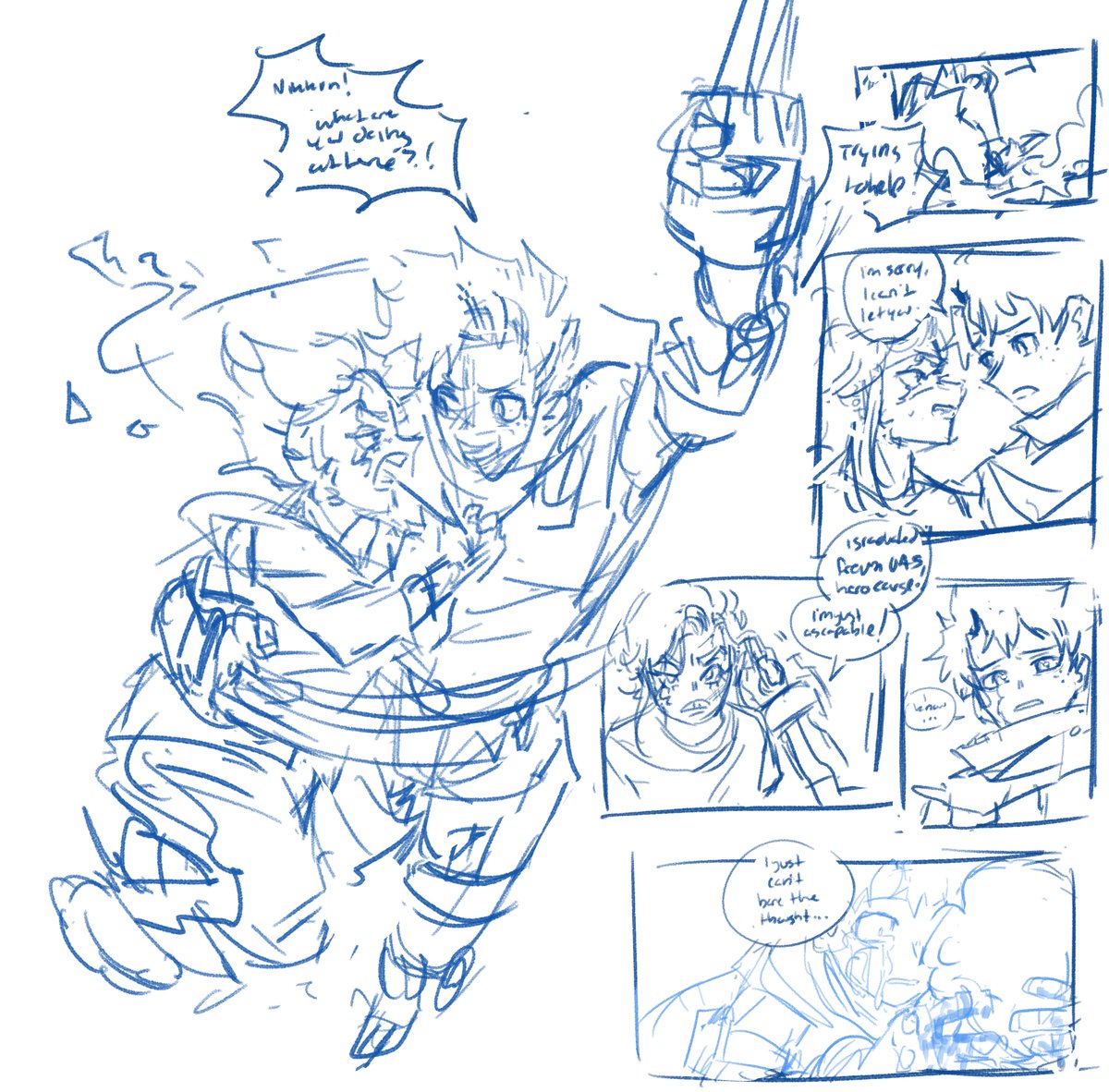 cosmosillies's tweet photo. locked in on that singular panel
#wip UA au, teacher husbands https://t.co/Z7UgH1paCp