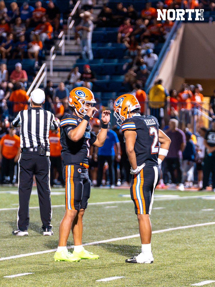 northvue's tweet photo. No. 2 Takes Down No. 1 

A powerhouse matchup between the Bishop Gorman Gales and St. John Bosco Braves would end in dramatic fashion as the Gales take down the Braves. Read more on our website: https://t.co/7nRuEDEAaA 

📸: @kennnchapo https://t.co/1czgpc7xVN