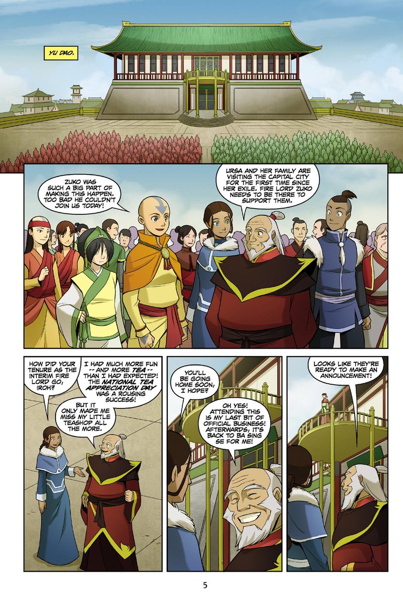 acervotioiroh's tweet photo. 🚨 TW: SPOILERS DOS QUADRINHOS SE AVATAR 🚨

Curiosidade:
Na Trilogia da HQ “The Search” de ATLA, quando Zuko saí da Nação do Fogo em busca de sua mãe, o Tio Iroh se torna senhor do fogo interino, e sua primeira ordem é proclamar o Dia Internacional da Apreciação de Chá. https://t.co/ZPe53O7DQF