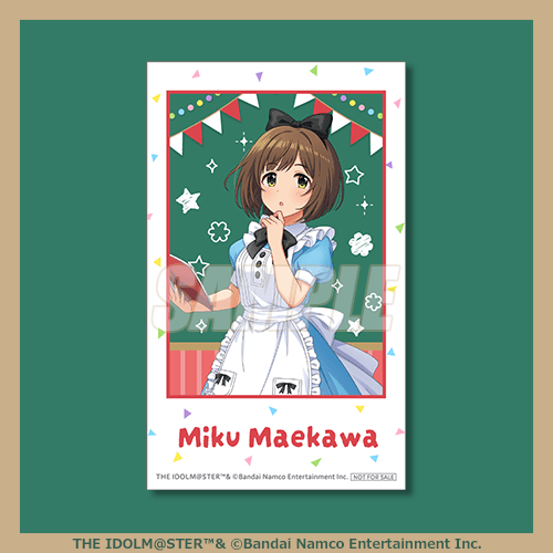 kujibikido's tweet photo. 🎯おまけキャンペーン第4弾🎯
【アイドルマスター シンデレラガールズ オンラインくじ】

【10連セット】購入で「ミニブロマイド 前川みく」をもれなく1点プレゼント🎁

📣販売は10/1(木)11:59まで！

▼購入はこちら▼
https://t.co/nvPNihe2sq
#デレマス #くじ引き堂 https://t.co/sUxBKFcvv2