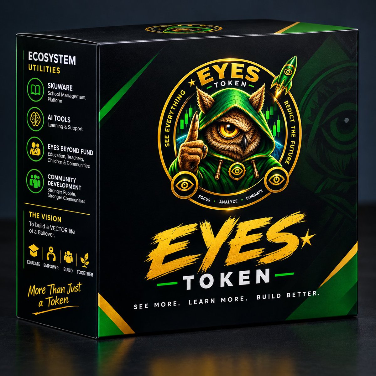 EyesTokenBSC's tweet photo. I may not see the full picture yet, but I believe the seed we are planting today will produce a harvest tomorrow.
We keep building. We keep believing. We keep moving.
$EYES THE VISION WILL SPEAK.
@onyekwere170867 @AgborMoses34 https://t.co/AVrRMxagbO