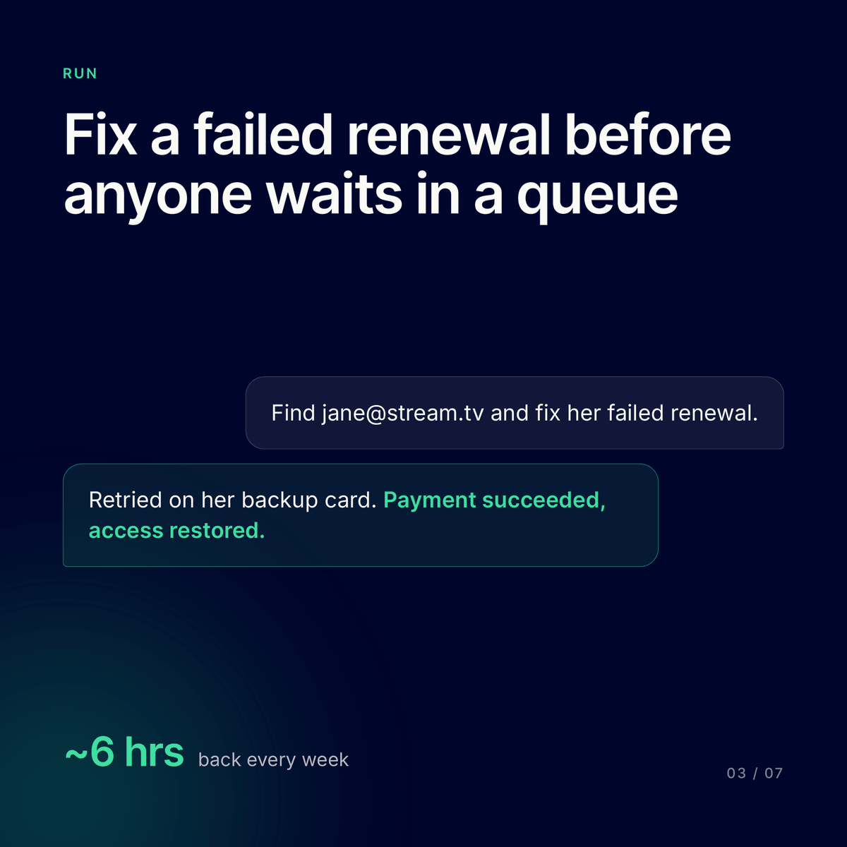 cleeng's tweet photo. What used to take a ticket, a sprint &amp; a few weeks now takes one question.

Ship a new offer, fix a failed renewal, or catch a churn-risk cohort before it shows up in a report in a single conversation. All of it, in the AI tool your team already uses (Claude, OpenAI, and more). https://t.co/QnUnNUJS5i