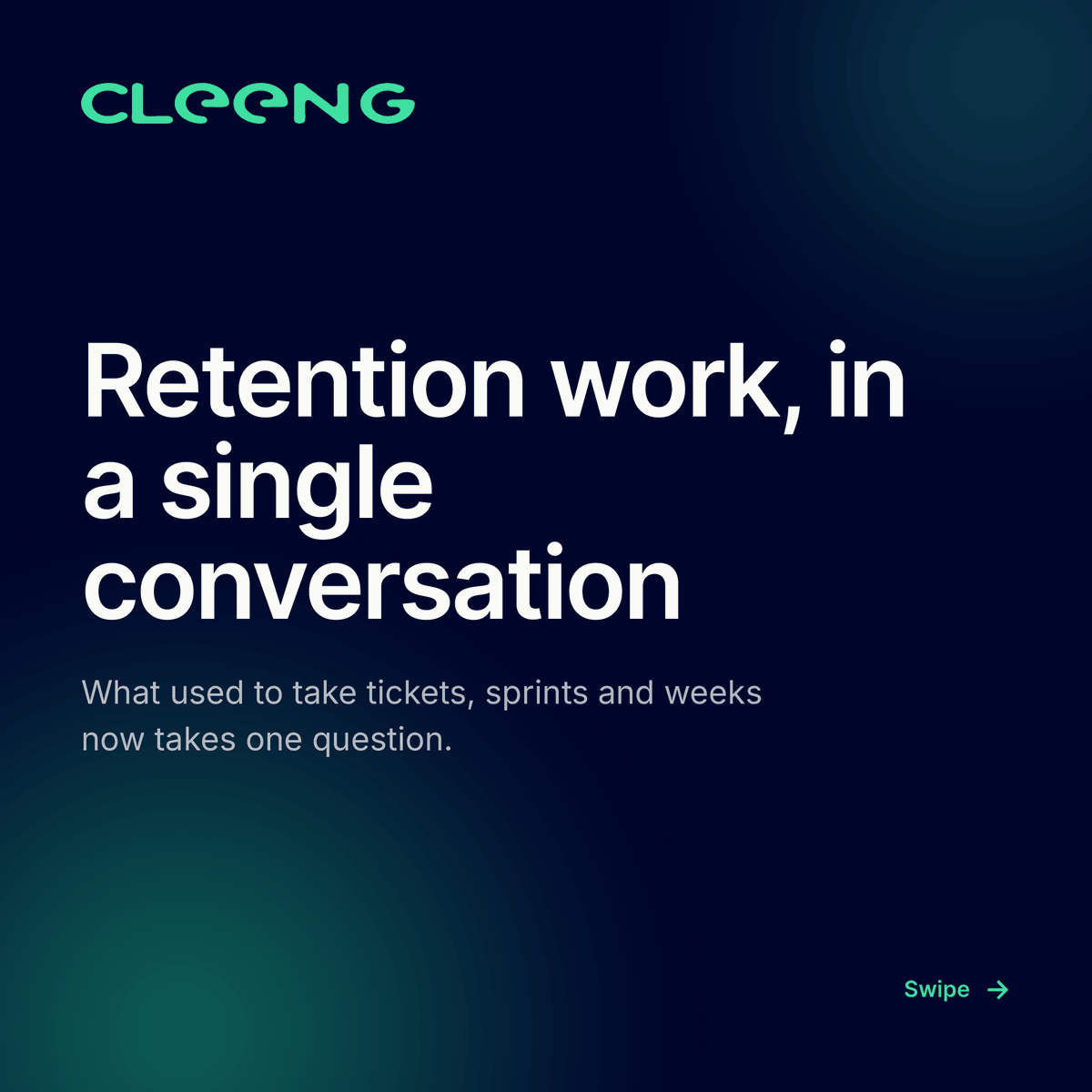 cleeng's tweet photo. What used to take a ticket, a sprint &amp; a few weeks now takes one question.

Ship a new offer, fix a failed renewal, or catch a churn-risk cohort before it shows up in a report in a single conversation. All of it, in the AI tool your team already uses (Claude, OpenAI, and more). https://t.co/QnUnNUJS5i