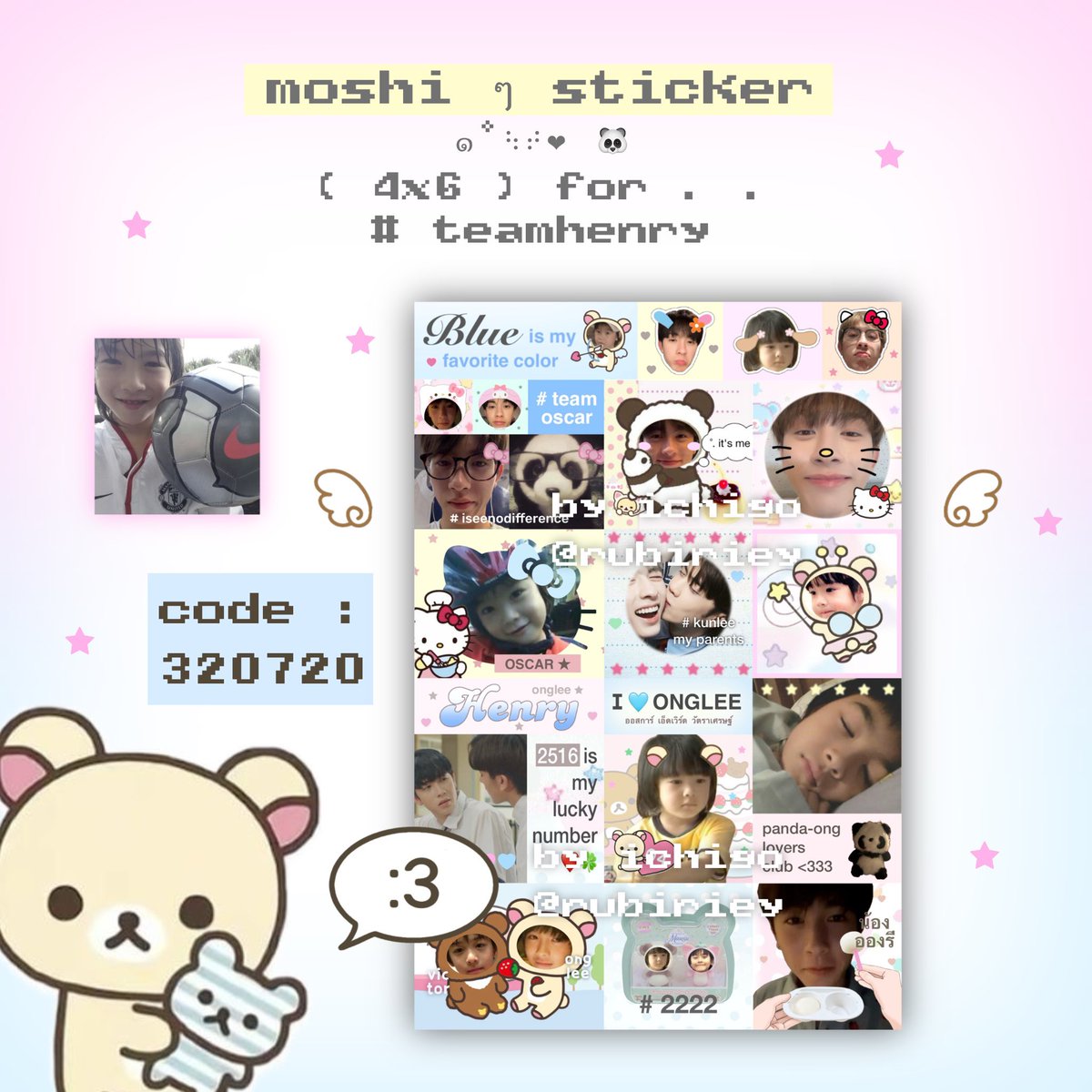 rubiriey's tweet photo. เก อะวิ้บ . . #giveawayUSER
( onglee proxie ) ❤︎ blue blue ଘ( ᴗ͈   ᴗ͈)ഒ

polar code : 320720
@ moshi moshi

* personal use only kub *

#PROXIEOnglee 🐼🪷🩵🩵 https://t.co/JSxnDU6wUq