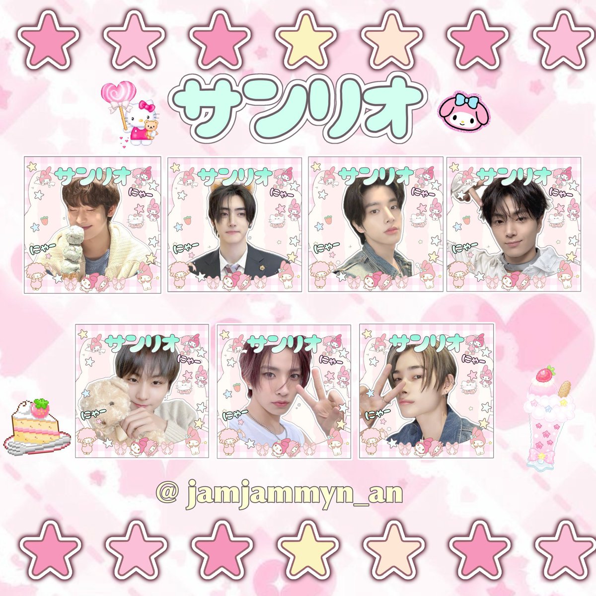 skillouder's tweet photo. ◝✩ sanrio Enhypen sticker ⭐️🍥
♡ size 4*4 ꔛ
♡ ราคาชิ้นละ 1฿ คละได้น้าคับ ❤︎ ❤︎💒
♡ shipping 30฿ ( 100ชิ้น ส่งฟรีคับ ) ✧
✧  สนใจทักเดมเค้ามาได้เลยน้าค้าบ 🏄🏻‍♀️

#ตลาดนัดENHYPEN #ตลาดนัดenhypen #ตลาดนัดsanrio https://t.co/7xUAAg5hB6