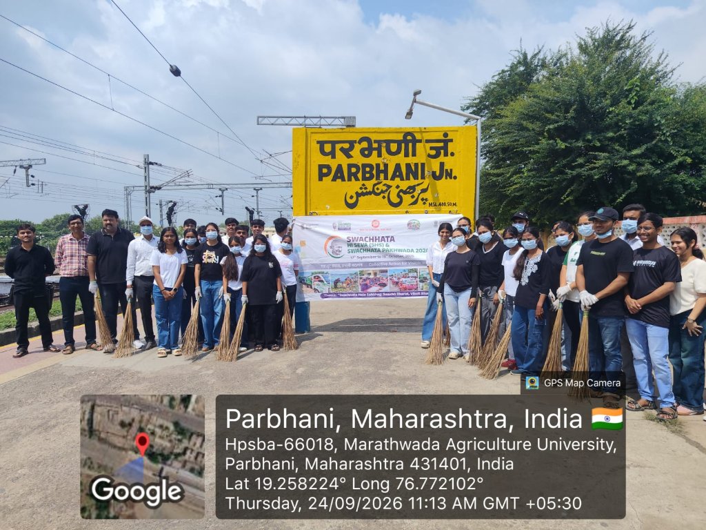 drmned's tweet photo. Swachhata Hi Seva–2026, a street play was organised at Parbhani Railway Station by Dhanvantari Dental College, Parbhani, to create public awareness. This was followed by Shramdaan and a dental check-up camp.
#SwachhataHiSeva2026 #NandedDivision #IndianRailways
@SCRailwayIndia
@RailMinIndia