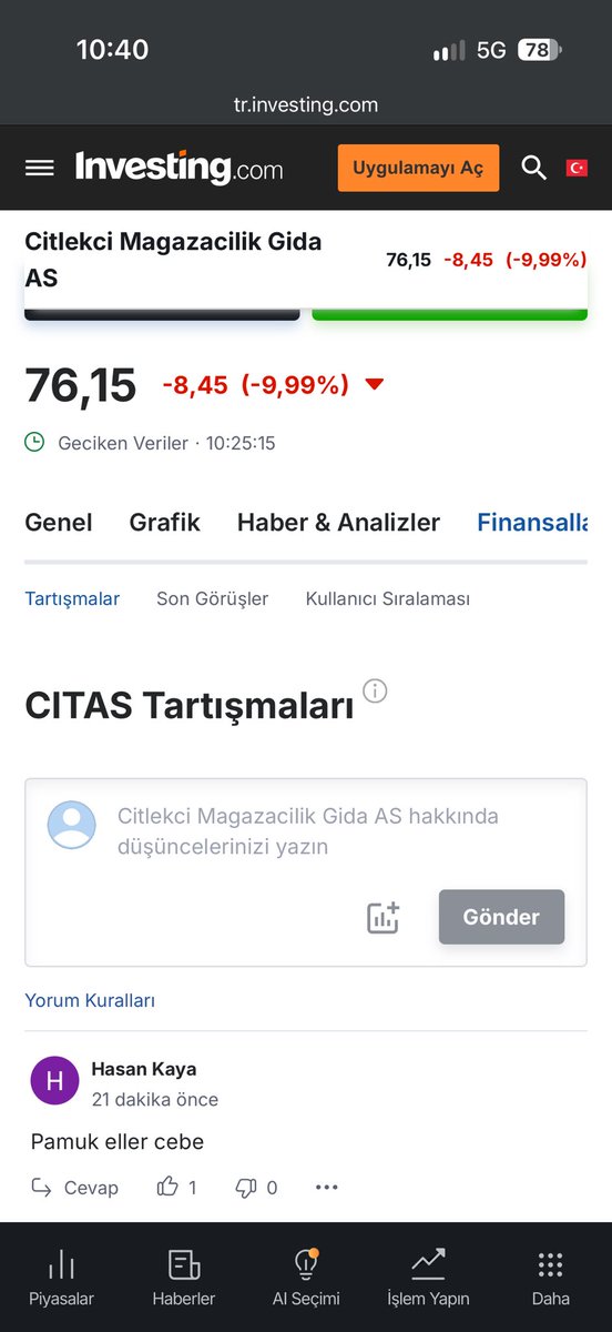 AmonAtenn's tweet photo. CITAS yorumlarını okuyorum çok eğlenceli 😂 Bu ülkede borsa gerçekten çok eğlenceli , sucuklu yumurta menemenle arz oldular 😂 https://t.co/UIkPt6uPo0