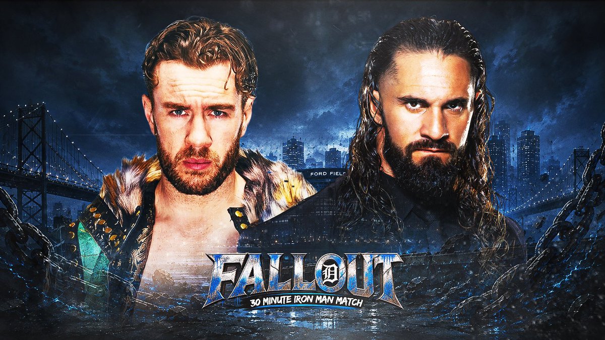 ThisIsUVC's tweet photo. Will Ospreay survives 30 grueling minutes with Seth Rollins! With both men pushing beyond their limits, Ospreay ultimately prevailed 2-1 when time expired. The Aerial Assassin earns the victory and becomes the NEW #1 contender to the Flyweight Championship! https://t.co/mlVCcMk5Qd
