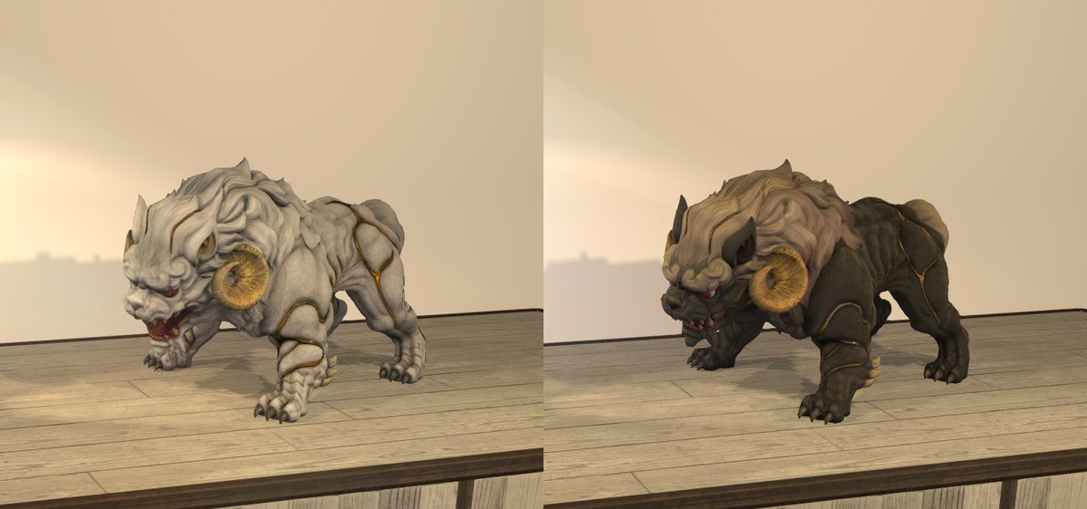 MilkeyAfternoon's tweet photo. 魔獣の見た目全５０種紹介
No.1～4
#FF14 #FFXIV #魔獣使い #魔獣 #魔獣見た目 #見た目の変更 https://t.co/ZqZXlgqFGD