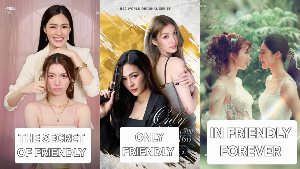 imurhome88's tweet photo. The Secret of Friendly
Only Friendly
In Friendly Forever

PJ4 loading... Friendly or Flirty 5555555

#LingOrm #หลิงออม https://t.co/mHJtUcio5p