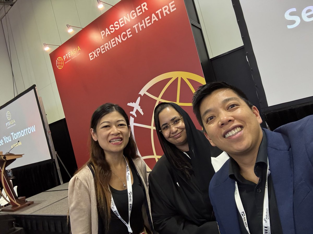 AjEserjose's tweet photo. Glad to be part of the discussion on Operational Resilience at Passenger Terminal Expo Asia 2026! Thank you Ms. Tina DiCicco for making time to attend my session and also for the lovely photos https://t.co/fAxs2vReln