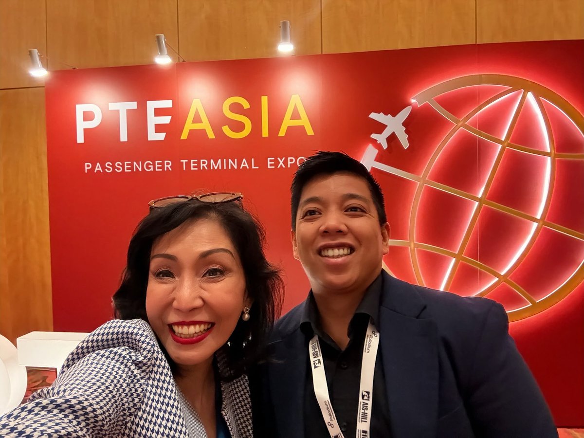 AjEserjose's tweet photo. Glad to be part of the discussion on Operational Resilience at Passenger Terminal Expo Asia 2026! Thank you Ms. Tina DiCicco for making time to attend my session and also for the lovely photos https://t.co/fAxs2vReln