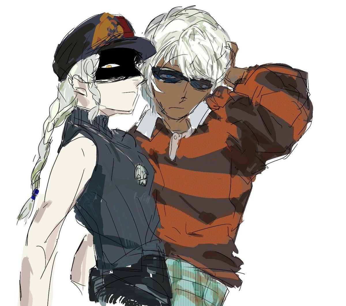 Ace_sleepin8's tweet photo. 人森的一些涂鸦
画的都是给角色配的衣服w https://t.co/wN0C1wEhQX