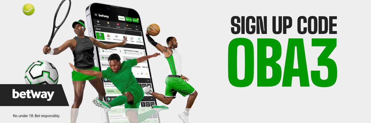 FemzyGreenLand's tweet photo. SOFT BOOM ON @betway 

🎟️ Booking Code: BW74D002EB

Register here: https://t.co/MboFAbPtqf

🎁 Don't forget to use Promo Code: OBA3 signing up.

Easy funding via opay or palmpay

Let's boom 💥 out together! 💸🍀 

Bet Responsibly 🔞 https://t.co/s79iI8qFpJ