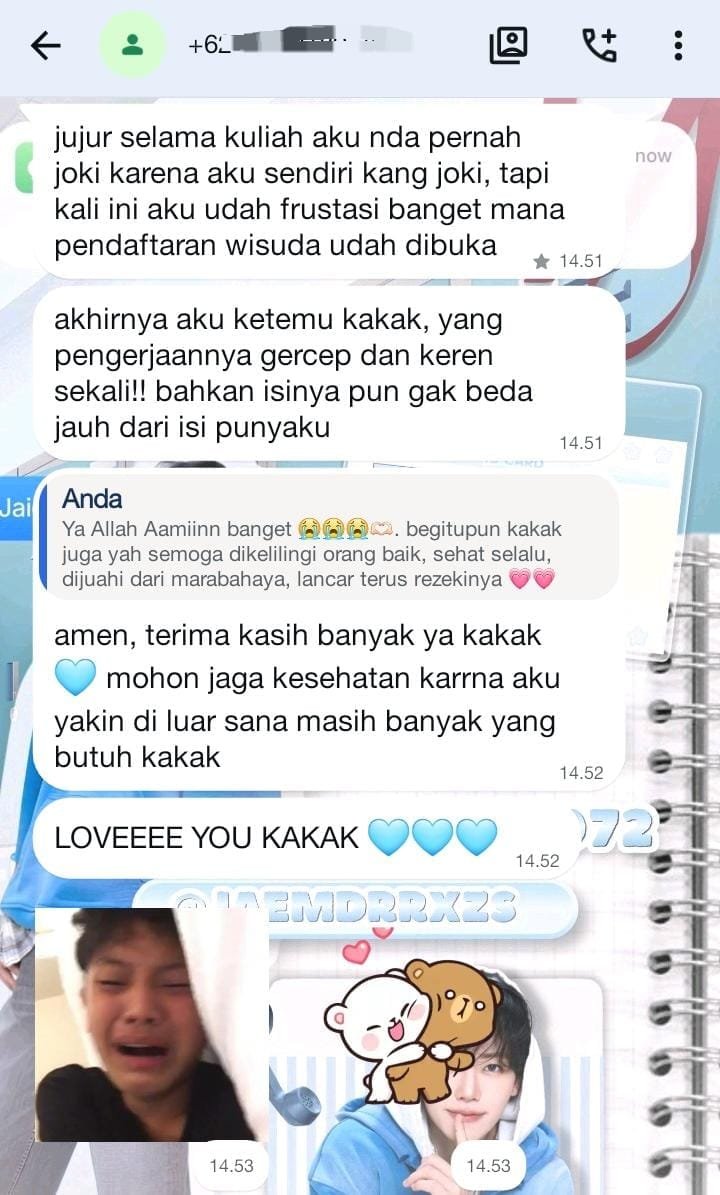 flareyss's tweet photo. Bismillah, @jaemdrrxzs open joki tugas testi 5700+. 📒

💻 Makalah, Essay, Paper, KTI
💻 Poster, Ppt
💻 Parafrase (1000+ file parafrase)
💻 Skripsi
💻 Puisi, Pantun, Cerpen
💻Review Jurnal 
💻 Cek Turnitin
💻 Hukum
💻 Psikologi
💻 Kedokteran
💻 Keuangan, dll
#zonauang 559 https://t.co/pCaw90N4aq