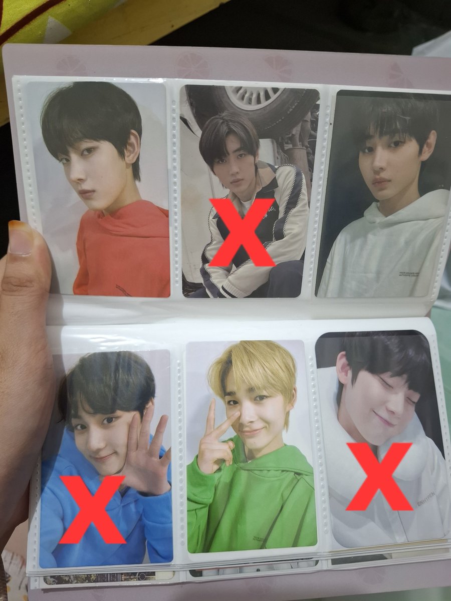 Kimsinnn_'s tweet photo. WTS PC ENHYPEN BTS
guys ada yg mau beli pc enhypen ga ya? ini ada beberapa aku punya, aku gatau pasarannya berapa,pokonya harga wajar aja, yang mau bisa dm ya...
#wts #enhypen #bts https://t.co/mXD2SauQNO
