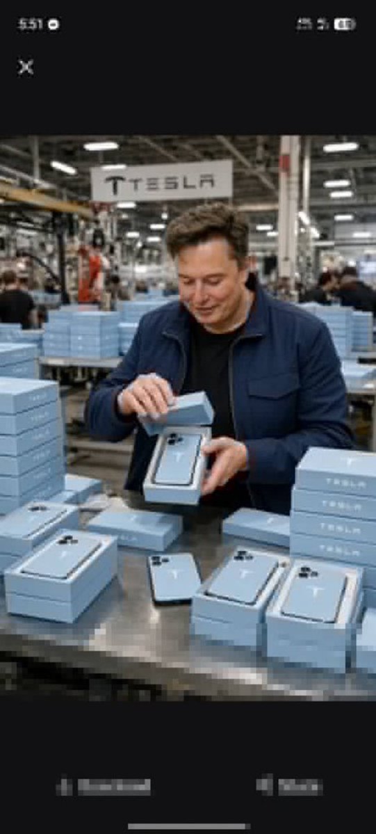 commentaryEl1i's tweet photo. Elon Musk wants to give you a brand new Tesla Phone for FREE right now. No catch.

Are you taking it?

A. YES
B. NO https://t.co/oKvb3tqTxC