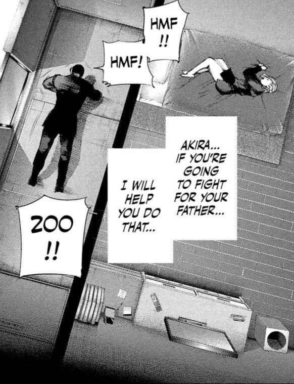 lalithxyz's tweet photo. Bro could’ve gotten his cardio with her, but chose push ups instead 💀#tokyoghoul https://t.co/icvNnPyQ4J