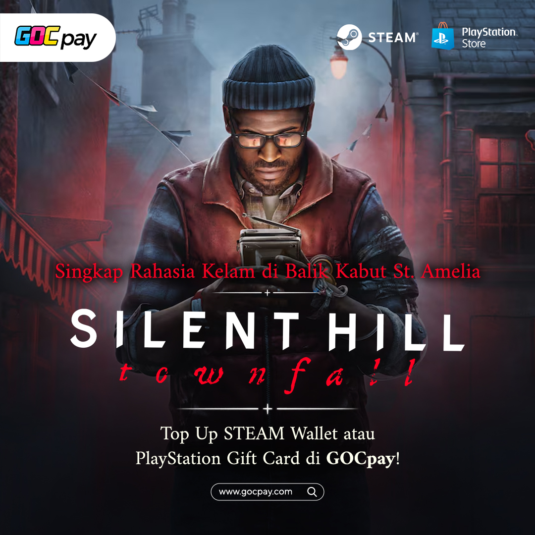 GOCpay's tweet photo. SILENT HILL: TOWNFALL SUDAH RILIS 🌫️👁️

Berani masuk ke St. Amelia? Ikuti Simon Ordell, ungkap misteri di balik kabut, dan hadapi pilihan antara melawan, bersembunyi, atau lari sekencang-kencangnya.

#SILENTHILL #SILENTHILLTownfall #GOCpay https://t.co/GvTnPFQx7L