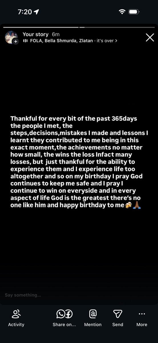 Daebosh's tweet photo. I pray I win in every aspect of my life, I pray the next 365days bring me good tidings like never before AMEN🍻🙏🏾
   Twitter gave me my ballons already🎉😂 https://t.co/t7XXOMwqzl