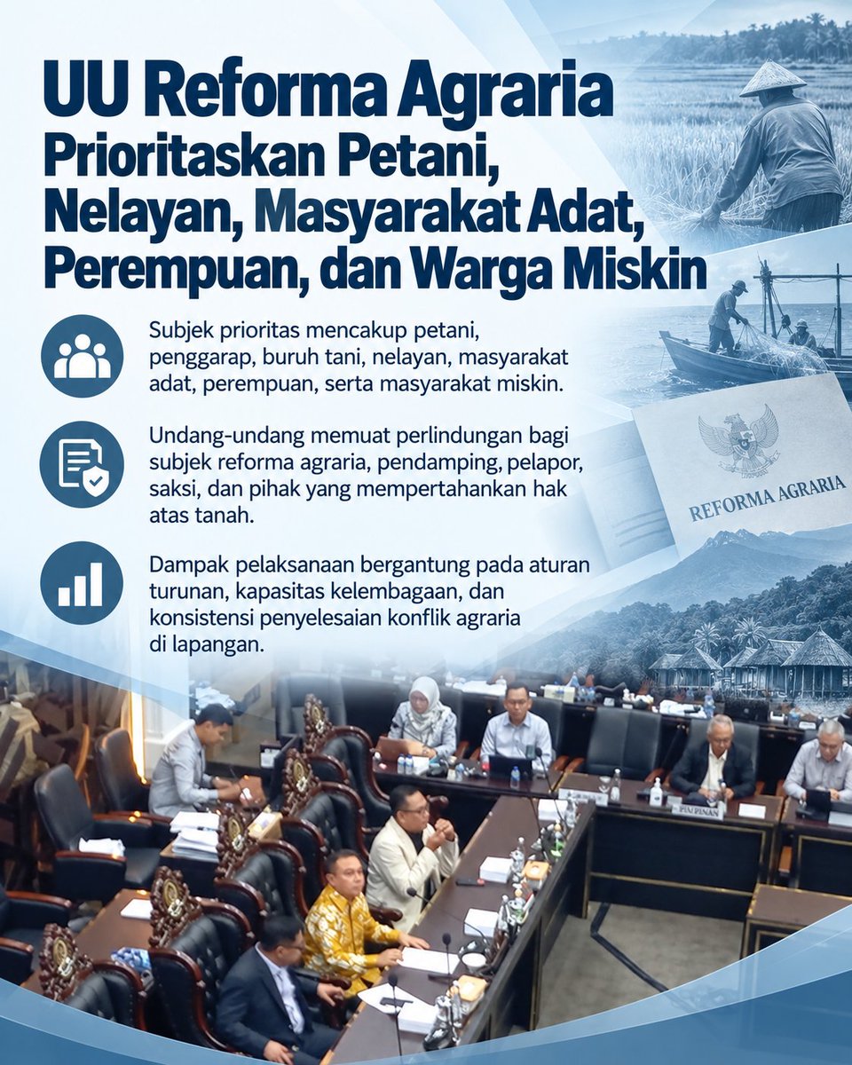 Ali2667567555's tweet photo. Keadilan atas tanah berarti menjaga ruang hidup, penghidupan, dan harapan masyarakat untuk masa depan yang lebih baik. 🤝
#jagaindonesia #tanahrakyat #keadilanagraria https://t.co/jf0AbqnwAc