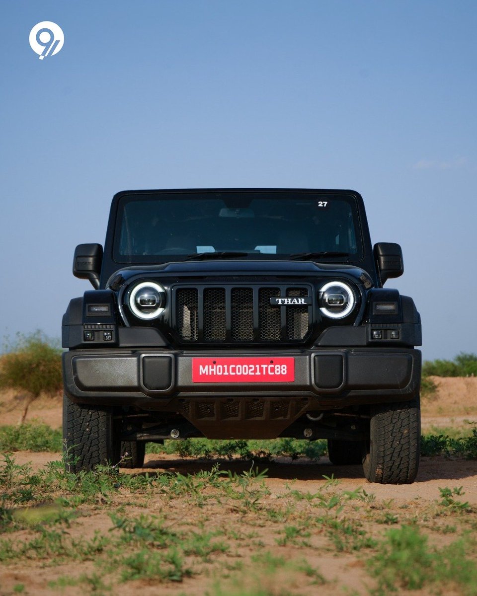 91wheels's tweet photo. 2026 Mahindra Thar OG. Up close.
Design that needs no introduction.
@Mahindra_Auto
#MahindraThar #TharOG #MahindraTharOG #SUV #91Wheels https://t.co/v6xsh8SVZE