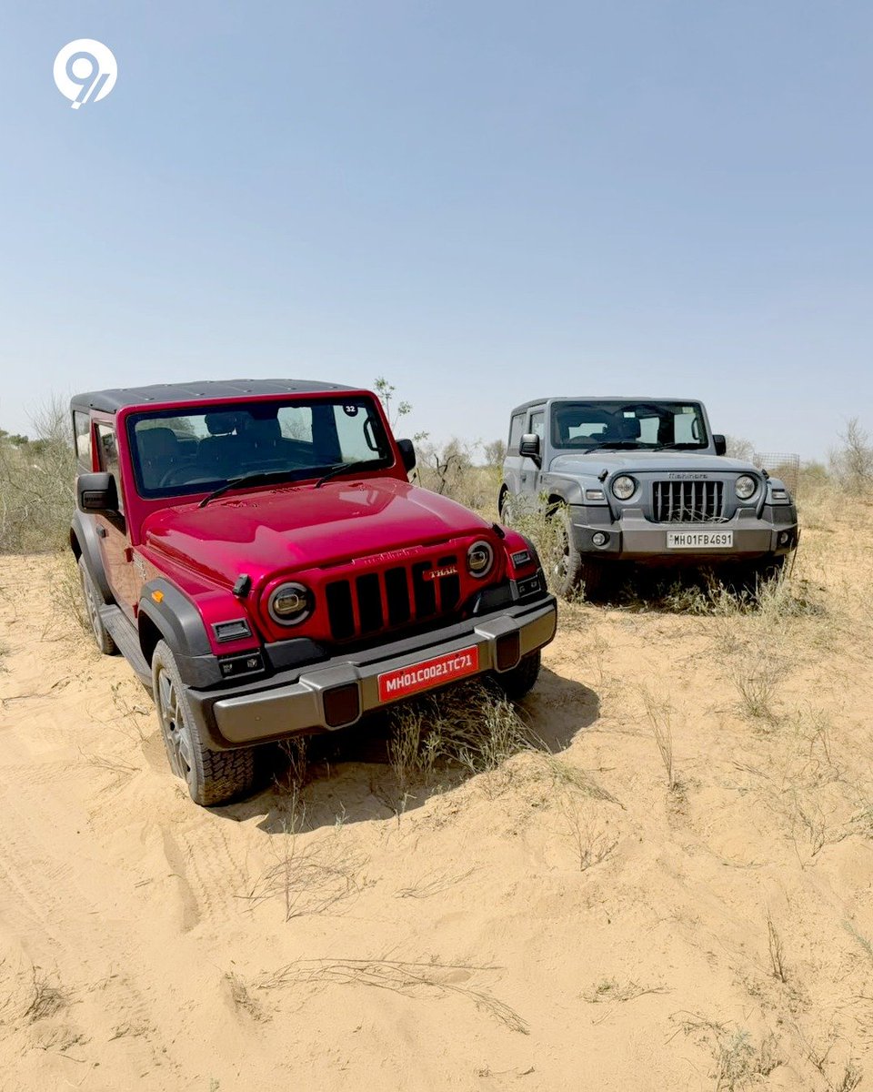 91wheels's tweet photo. 2026 Mahindra Thar OG. Up close.
Design that needs no introduction.
@Mahindra_Auto
#MahindraThar #TharOG #MahindraTharOG #SUV #91Wheels https://t.co/v6xsh8SVZE