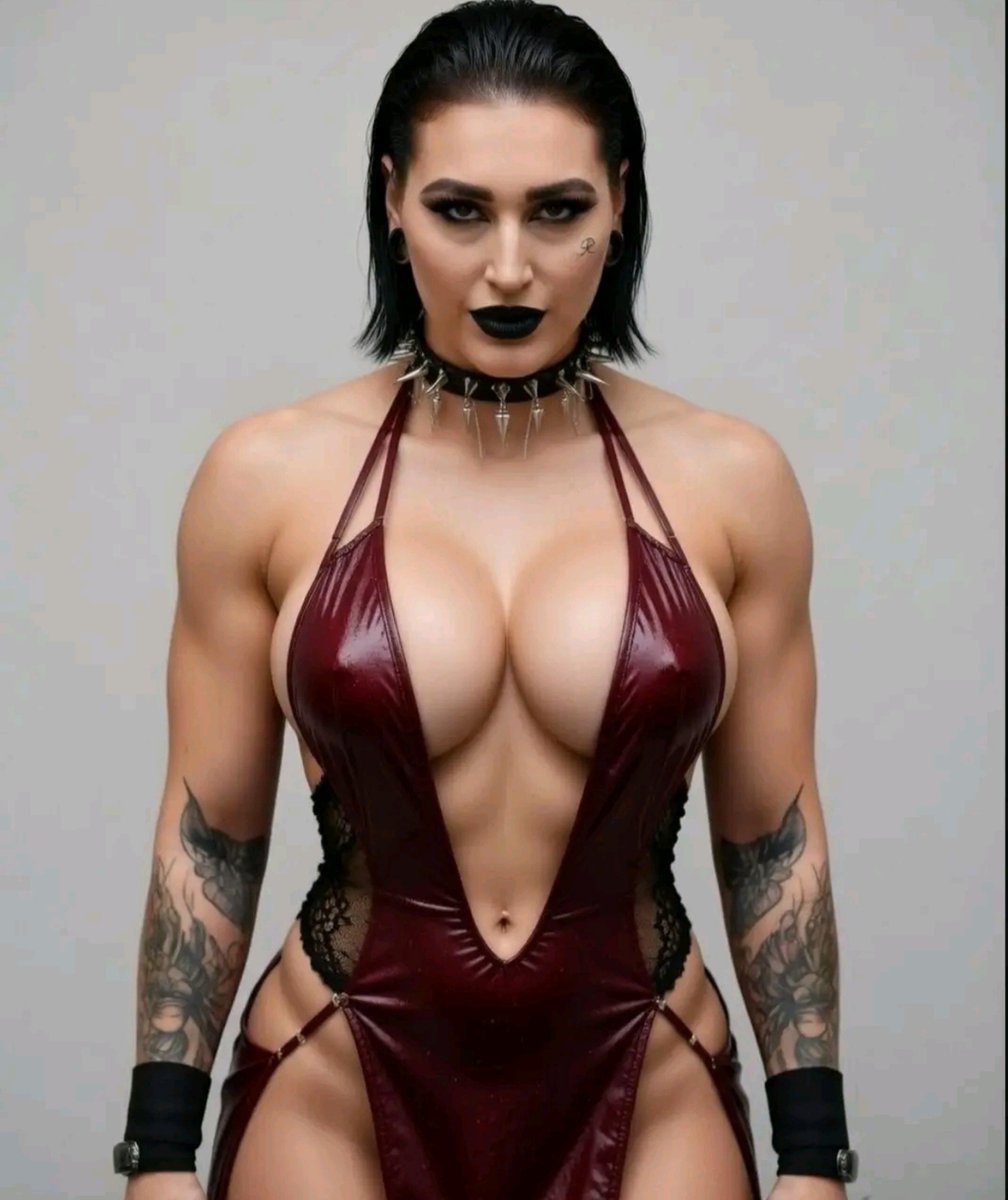 WWEWrestPro's tweet photo. Rhea Ripley 🖤🖤🖤🖤 https://t.co/Camo8uMPTi