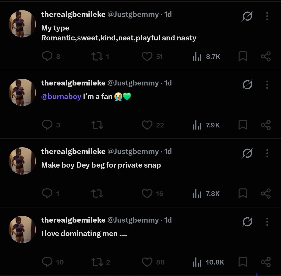 Dominik2DWurld_'s tweet photo. +234 girls and their way of advertising their "Al-majiri instinct" 

Their skill no pass baking and nail making 😭😂🤣 

Our motto: "women way block us today, go suck our BLOCKUS tomorrow"

Be there!! https://t.co/VsRTrohdaE