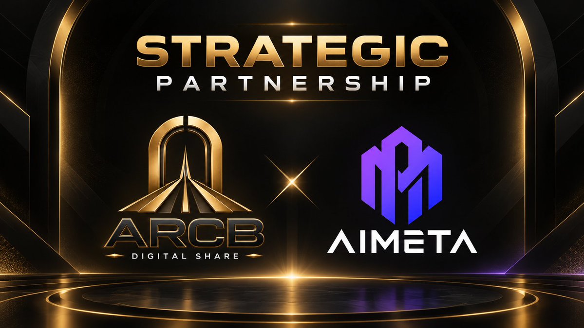 ARCB_DS's tweet photo. @ARCB_DS  × @AImetalabs  — Strategic Partnership
We are pleased to announce a strategic partnership between ARCBDS and AMETAI.

@AImetalabs  is building a Verifiable AI Agent Network, focused on making AI identity, data, execution and on-chain activity more transparent and verifiable.

Together, #ARCBDS and AIMETA will explore collaboration across:
• AI Agent Integration
• RWA & Real-Business Intelligence
• Verifiable On-Chain Execution
• API & Web3 Infrastructure Integration

Bringing together Real Business × Blockchain × Verifiable AI to build a smarter and more connected digital ecosystem.

ARCBDS × AIMETA
Building the next generation of Web3 infrastructure.

$ARCBDS #AIMETA #AI #RWA #Web3 #Blockchain