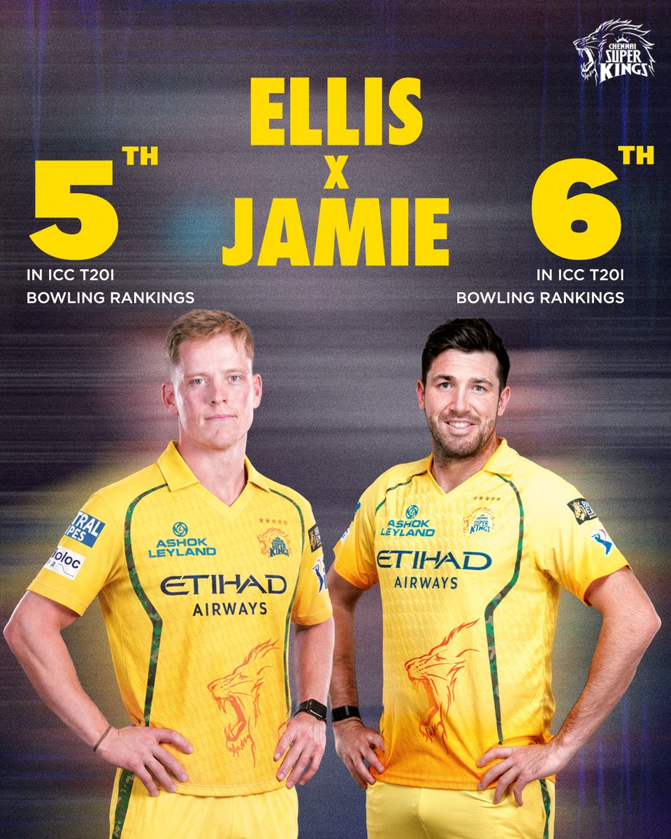 ChennaiIPL's tweet photo. Topping the charts 📈
Topping together 💪🦁 

#WhistlePodu https://t.co/FWxa8buAFl