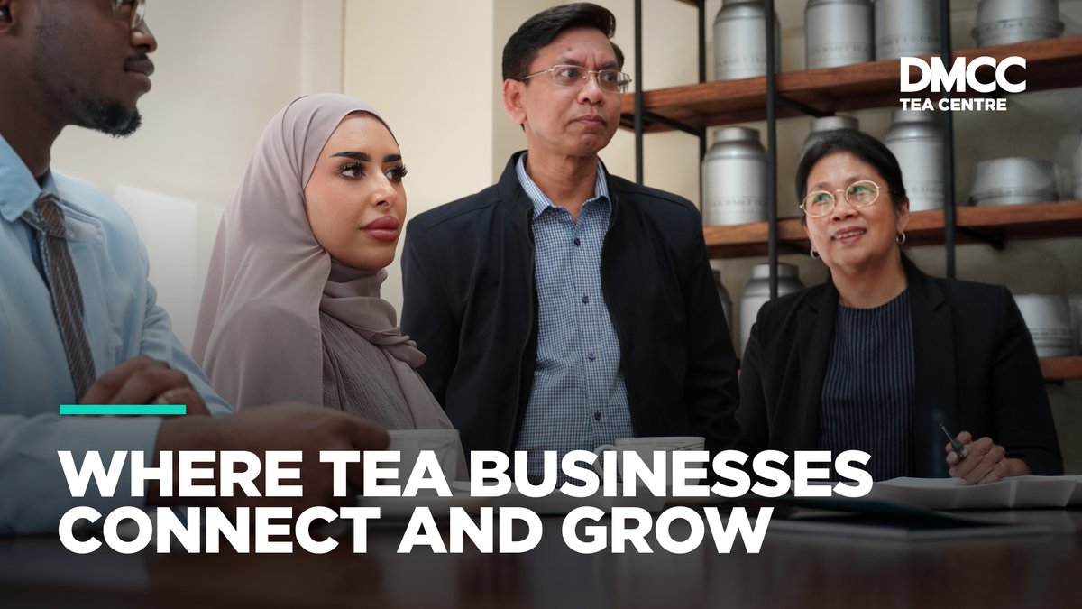 DMCCTeaCentre's tweet photo. Dubai's strategic location and business-friendly environment make it an ideal base for global tea businesses. At the DMCC Tea Centre, members benefit from seamless trade connectivity, world-class infrastructure and access to a thriving ecosystem designed to support international growth.

Explore the advantages: https://t.co/Z1niN9UJjS