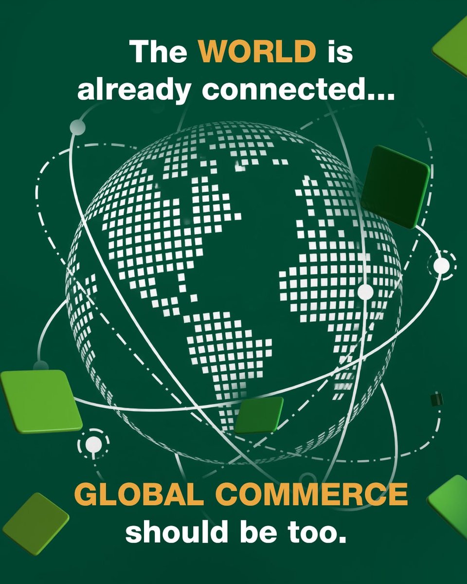 ryodigital's tweet photo. Commerce has connected people across borders for thousands of years.
So why does buying across those borders still feel so complicated?
Global Mall is making global commerce simple again.
What would you buy in a world without borders?
#RYO #RYODigital #GlobalMall #GlobalCommerce #FutureOfCommerce #GlobalMarketplace
