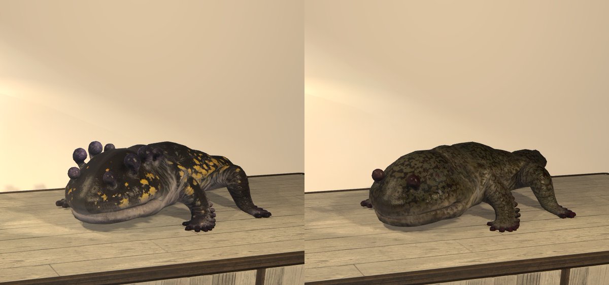 MilkeyAfternoon's tweet photo. 魔獣の見た目全５０種紹介
No.41～44
#FF14 #FFXIV #魔獣使い #魔獣 #魔獣見た目 #見た目の変更 https://t.co/lyhOewBBWJ