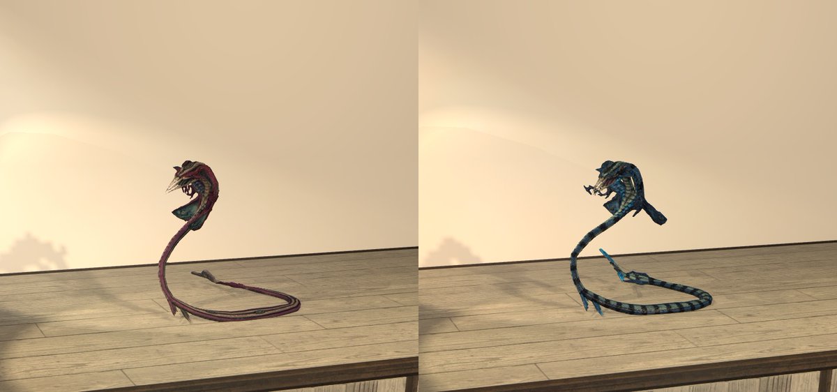 MilkeyAfternoon's tweet photo. 魔獣の見た目全５０種紹介
No.41～44
#FF14 #FFXIV #魔獣使い #魔獣 #魔獣見た目 #見た目の変更 https://t.co/lyhOewBBWJ