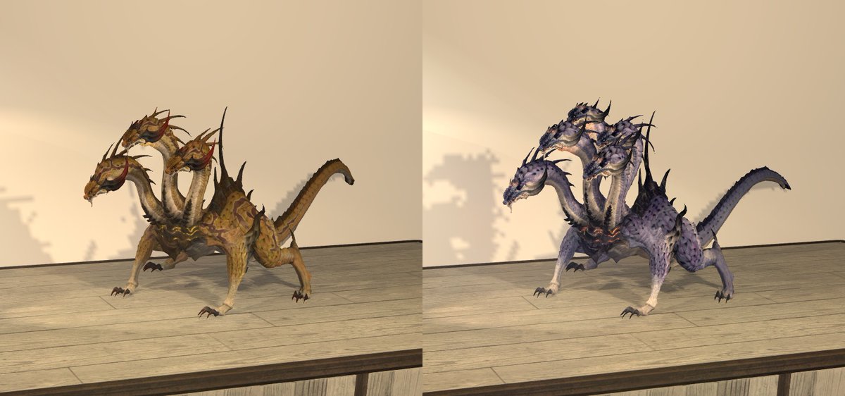 MilkeyAfternoon's tweet photo. 魔獣の見た目全５０種紹介
No.41～44
#FF14 #FFXIV #魔獣使い #魔獣 #魔獣見た目 #見た目の変更 https://t.co/lyhOewBBWJ