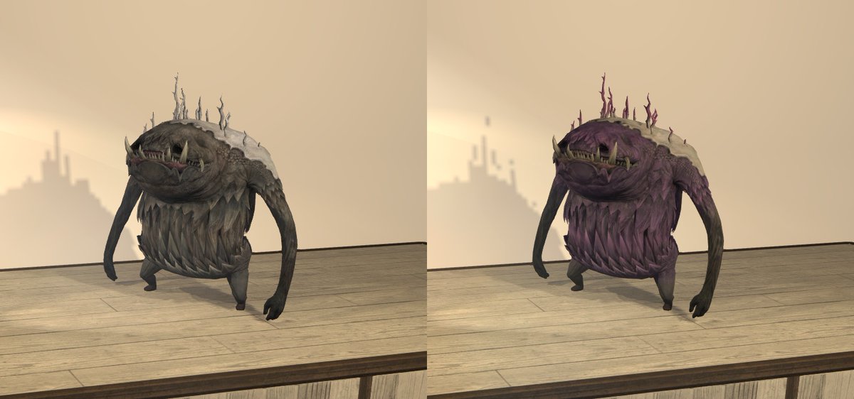 MilkeyAfternoon's tweet photo. 魔獣の見た目全５０種紹介
No.45～48
#FF14 #FFXIV #魔獣使い #魔獣 #魔獣見た目 #見た目の変更 https://t.co/f0lGGVwsQI