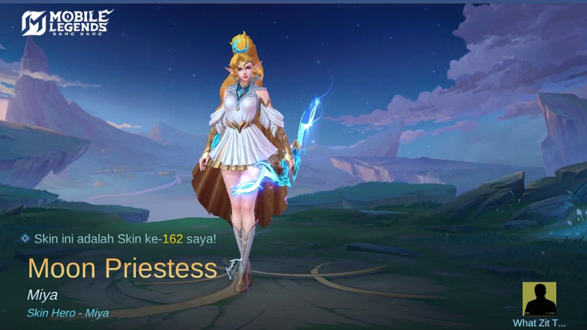 Manggassingi's tweet photo. Saya baru saja mendapatkan Skin baru Moon Priestess di Mobile Legends: Bang Bang! Ayo kita berhadapan melawan Player MOBA terbaik dunia bersama-sama! 
https://t.co/vdqLLBuvxq https://t.co/6bKNj1EeCV