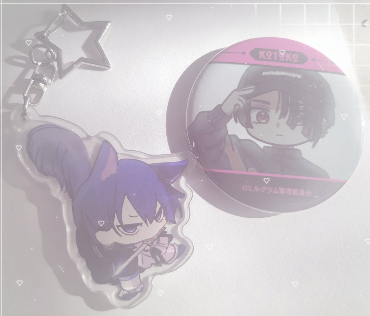 kr_raiskaya's tweet photo. .first official merch with my kotoko inno queen! ~ and karchess. dfferent universes,, same morality LITERALLY
#010_m #milgram #ectwt https://t.co/eQaNmEQJv5