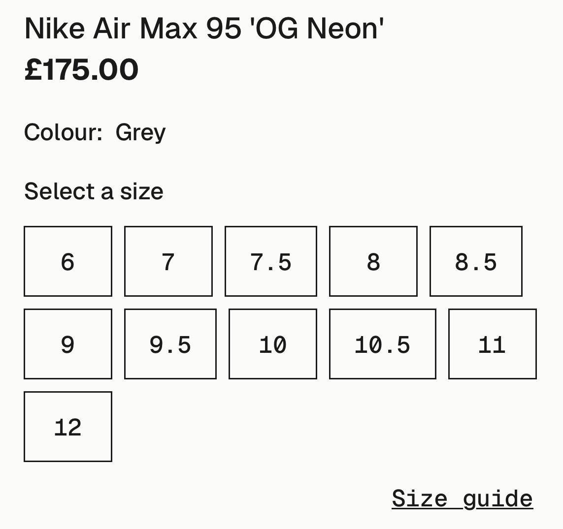 Rigouts_UK's tweet photo. ✅ All sizes at retail price https://t.co/11zOndYsap