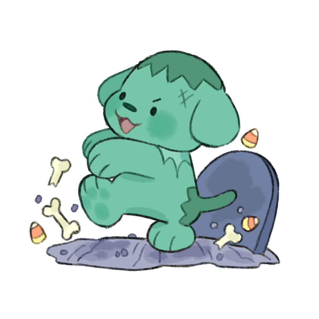 yumbrite's tweet photo. Time for this pup to rise up for some Halloween candy! https://t.co/MJrqkK98OX