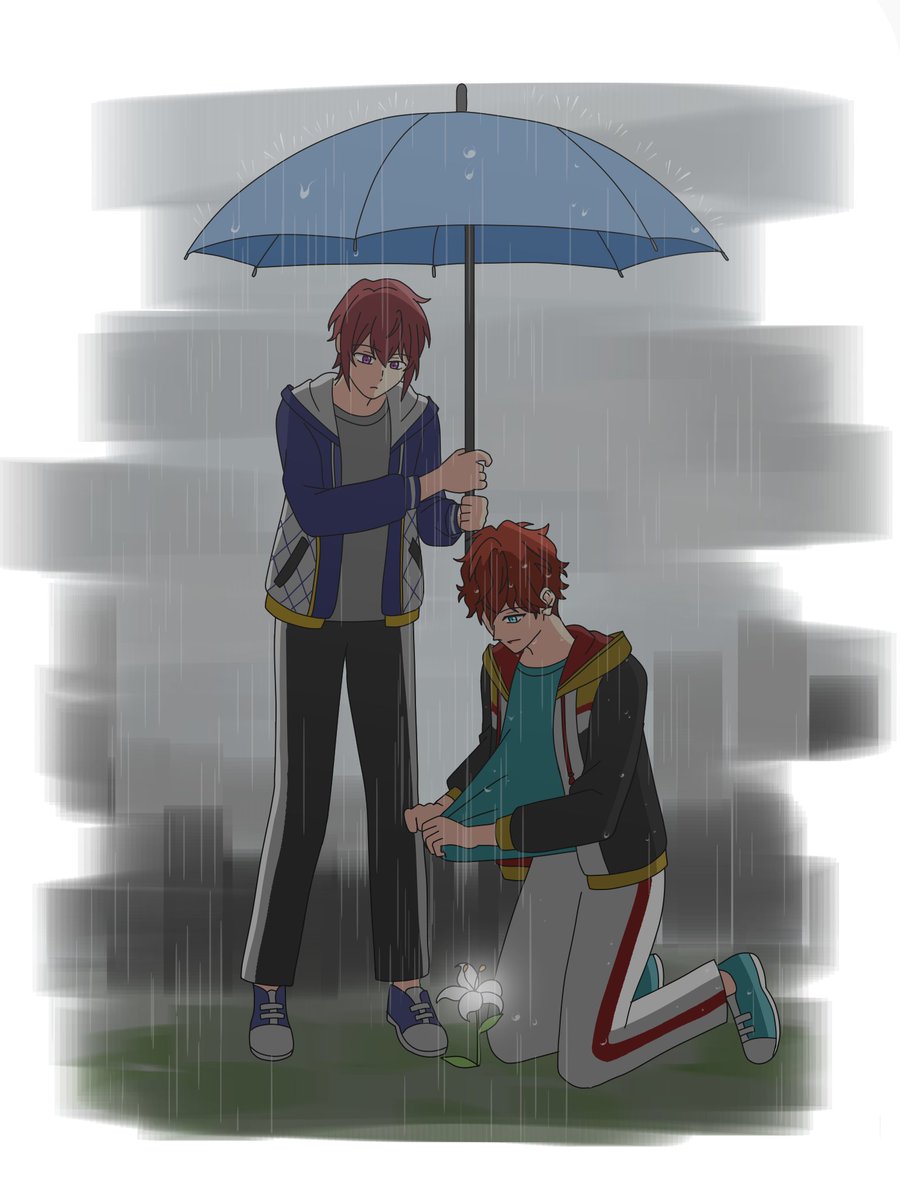 HigashikokuDan's tweet photo. #RareStarsFall2026 | @rarestarsfall
Day 4 | Prompt: In the Rain
🍅 Protecting a flower from the rain
#Hiikasa #ひいつか https://t.co/dOUnCjBFPm