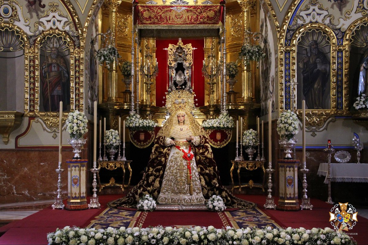 hdadstagenoveva's tweet photo. 𝗕𝗘𝗦𝗔𝗠𝗔𝗡𝗢𝗦 |
Hoy es 24 de septiembre y Nuestra Señora de las Mercedes ya se encuentra en Solemne Besamanos, dispuesta a recibir el cariño, las oraciones y las súplicas de sus hermanos y devotos.

Hoy es el día de acercarnos a Ti, Madre.

📷 Alejandro García Godoy (@AlexGGodoy1990)

#HdadSantaGenoveva
#PorunMundoMejor
#SeptiembredeMercedes