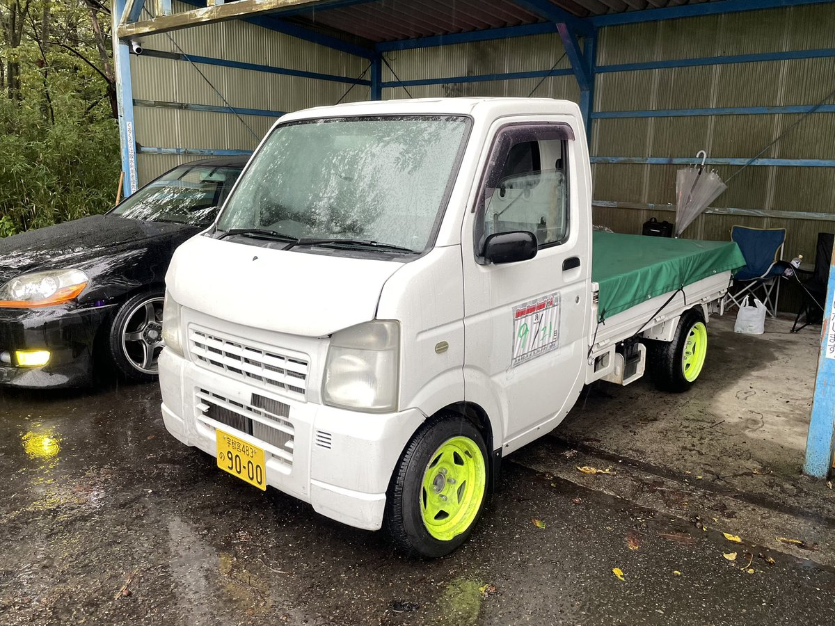 KRDstradale's tweet photo. 雨だったから軽トラで遊んできた！ https://t.co/tcKuuOrmTP