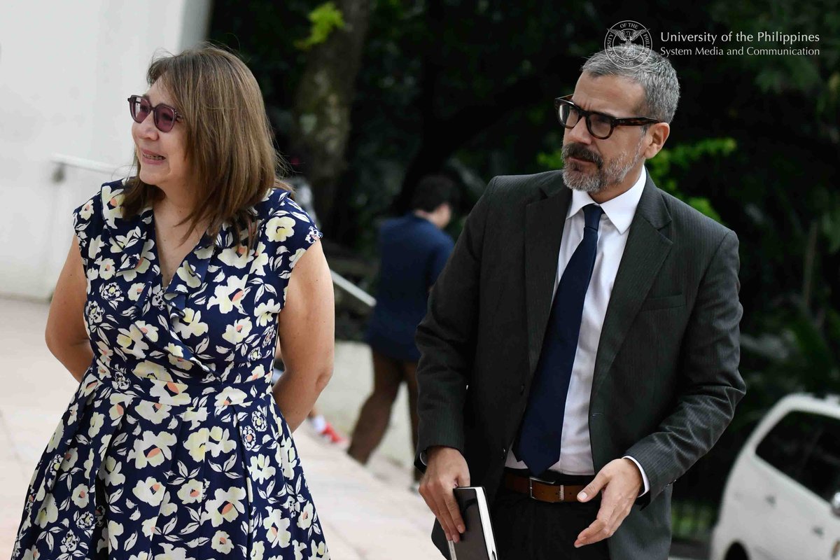 upsystem's tweet photo. Ambassador Extraordinary and Plenipotentiary of the Republic of Peru to the Philippines Carmen del Rocío Azurín Araújo paid a courtesy visit to UP, Sept. 3 to discuss potential collaboration with the university...

Read more: https://t.co/KADyCtptFH https://t.co/peAAnvuB4l