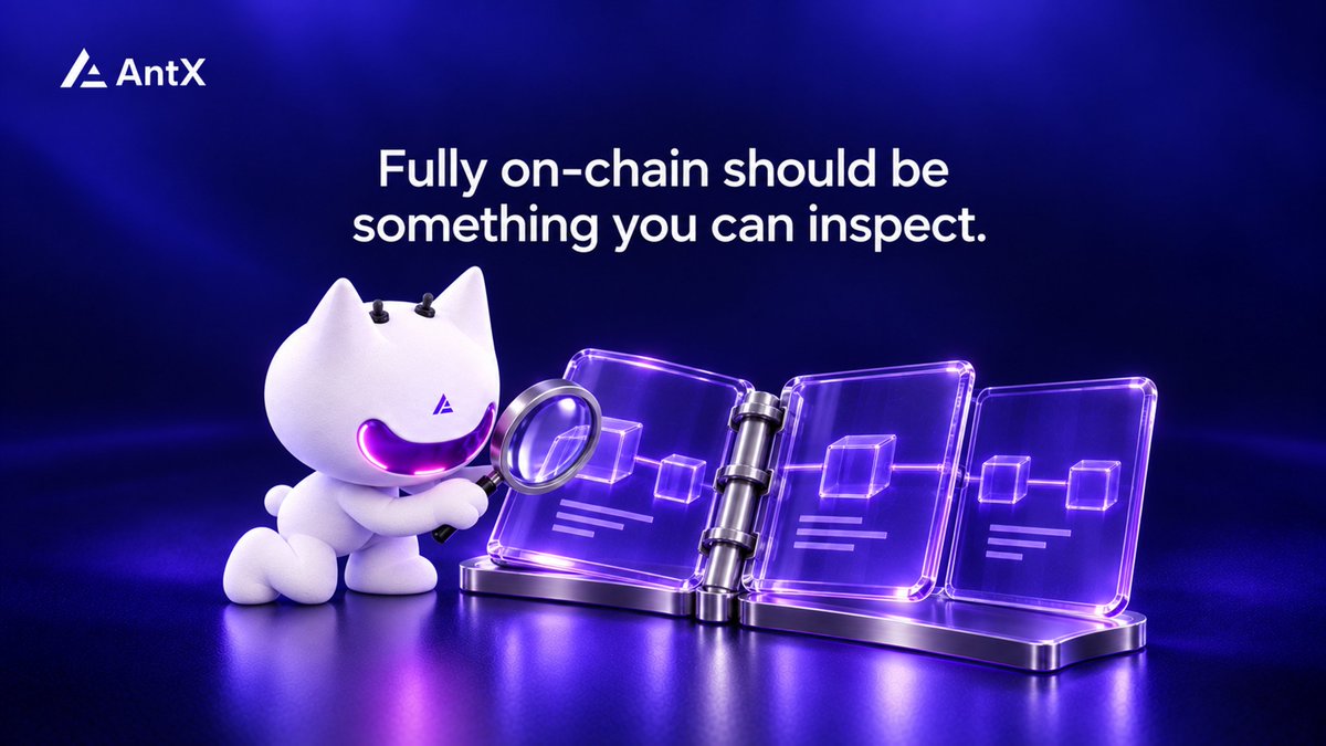 AntX_Fi's tweet photo. An order doesn’t end at “submitted.”

It has to sit somewhere, get matched, settle properly, and pass through risk checks. If something goes wrong, there also needs to be a clear way back.

Fully onchain means being able to see that process, not just the final transaction.

#AntX #Perps #DEX